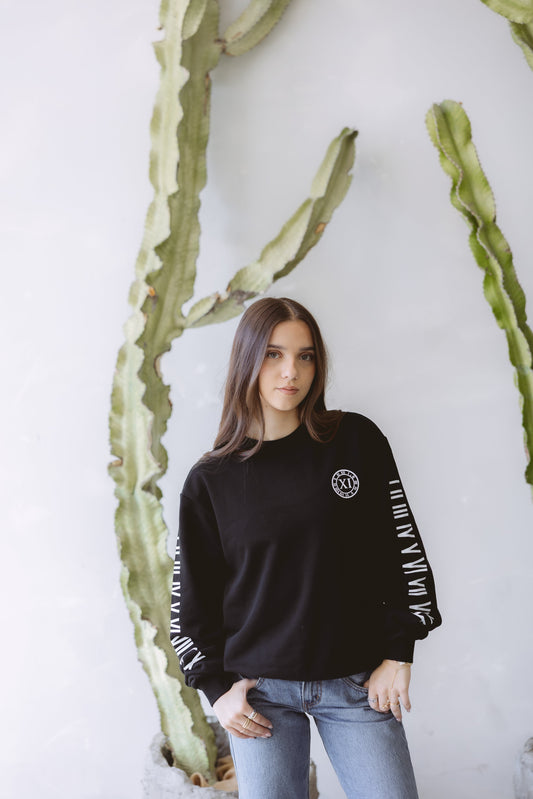 Roman Numeral Pullover